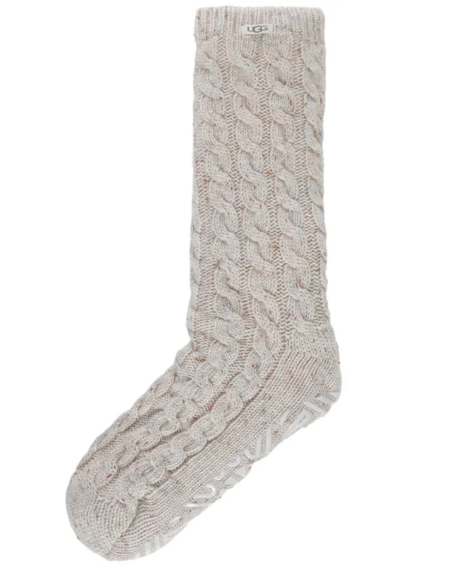 UGG Elowyn Cable Knit Fleece Lined Socks