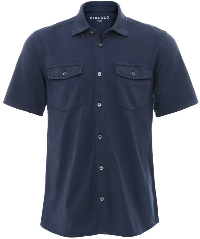 Circolo 1901 Short Sleeve Pocket Shirt