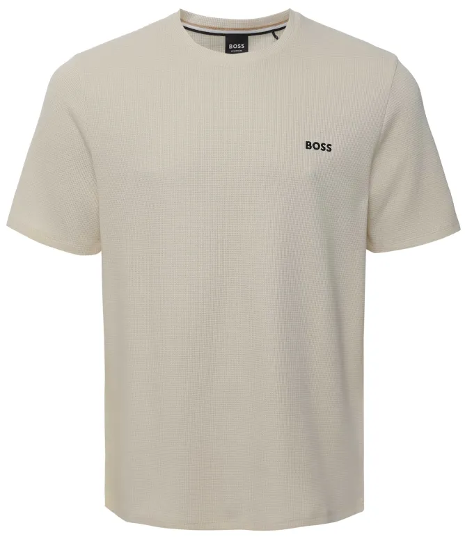 BOSS Waffle Cotton T-Shirt