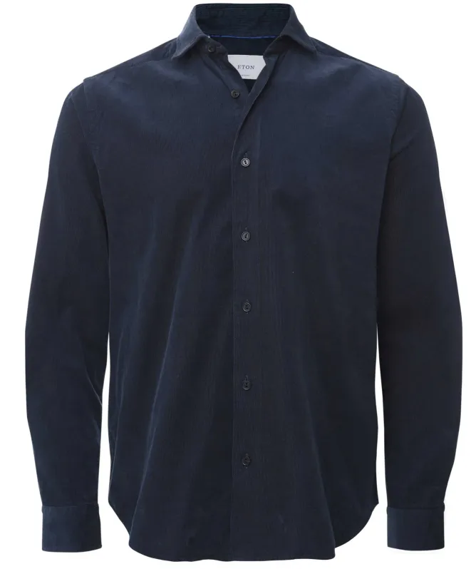 Eton Casual Fit Corduroy Shirt