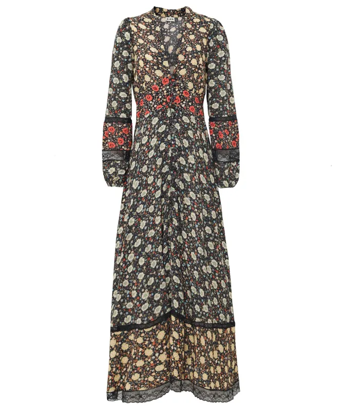 RIXO Raven Midi Dress