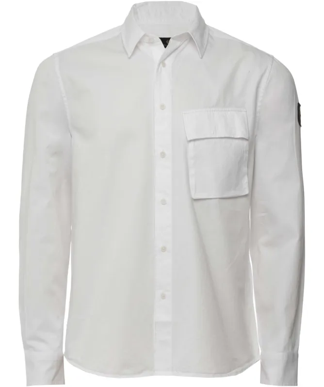 Belstaff Garment Dyed Scale Shirt
