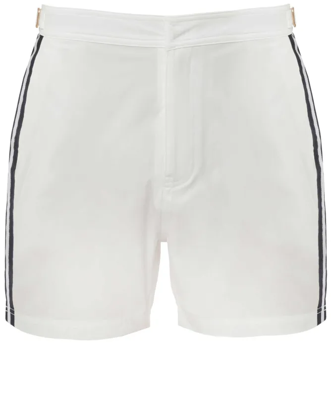 SWIMS Seersucker Milos Swim Shorts