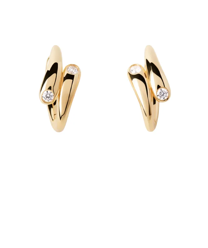 PDPAOLA Caramelle Hoop Earrings