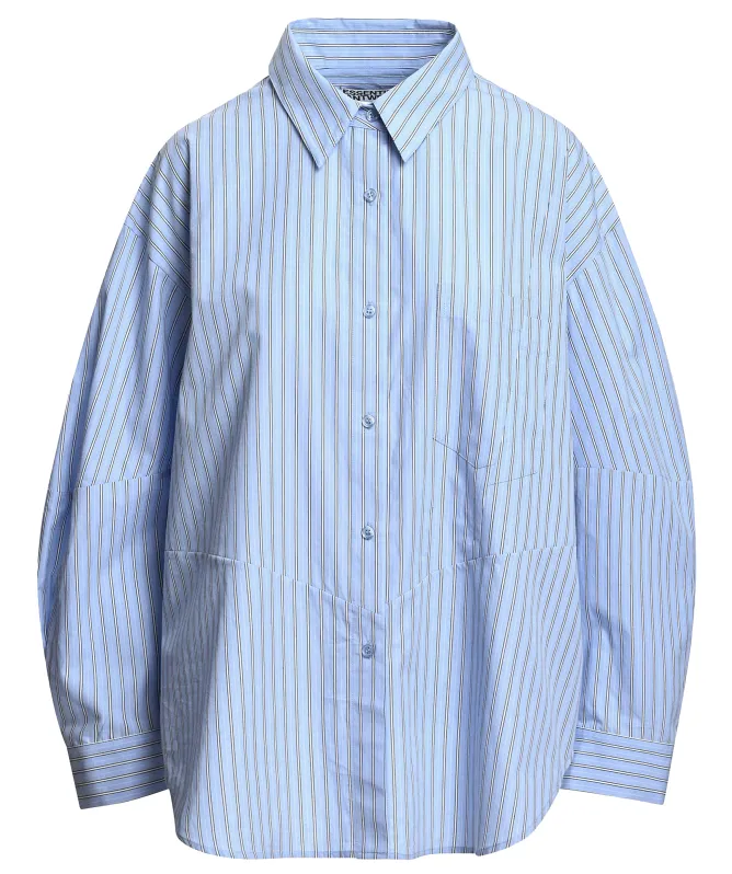 Essentiel Antwerp Kreative Oversized Striped Shirt
