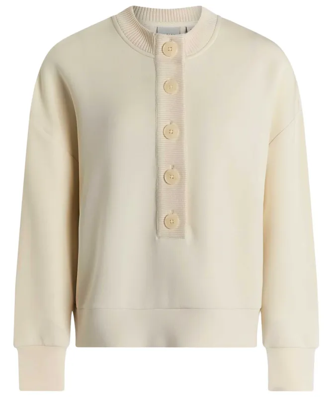 Varley Reena Button Front Sweat