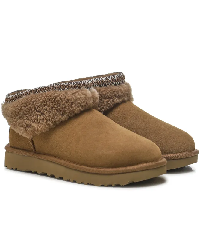 UGG Classic Ultra Mini Maxi Curly Boots