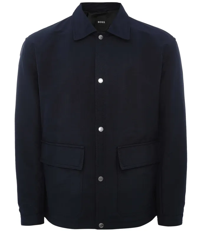 BOSS Water-Repellent Relaxed-Fit Jacket