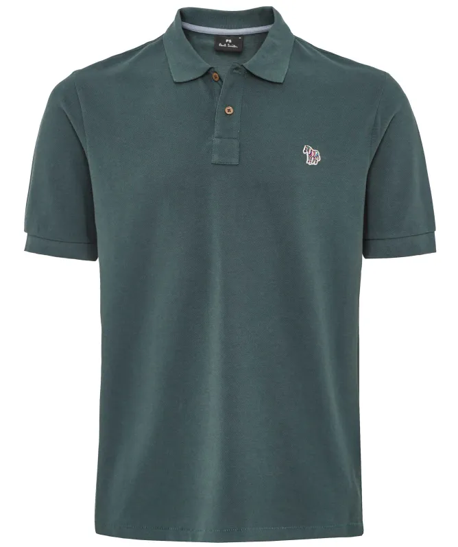 Paul Smith Short Sleeve Zebra Polo Shirt