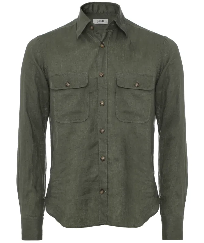 Jules B Linen Pocket Shirt