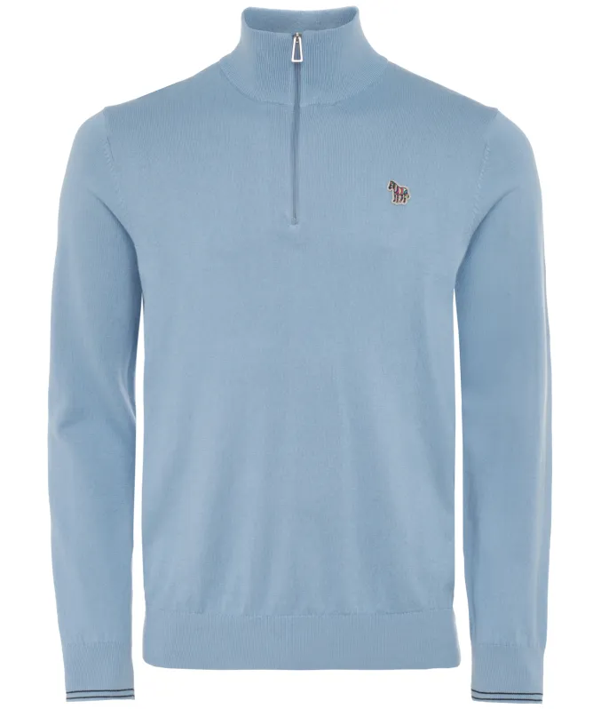 Paul Smith Zebra Logo Quarter Zipper Sweater