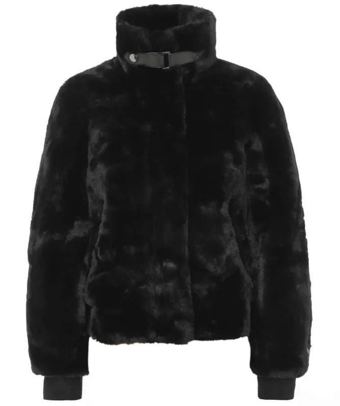 Rino and Pelle Ambra Short Faux Fur Jacket