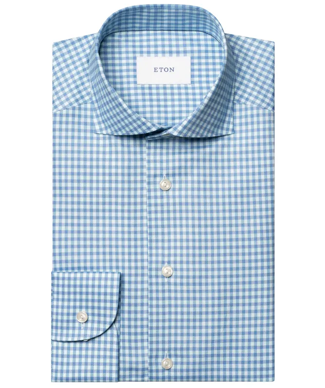 Eton Check Oxford Shirt