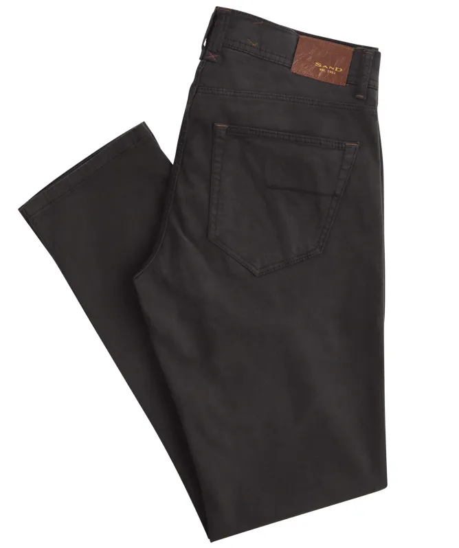 Sand Suede Touch Burton N Trousers