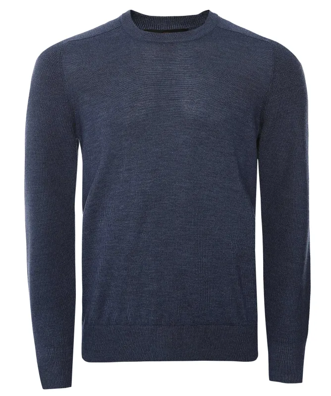 Gran Sasso Rain Wool Crew Neck Sweater