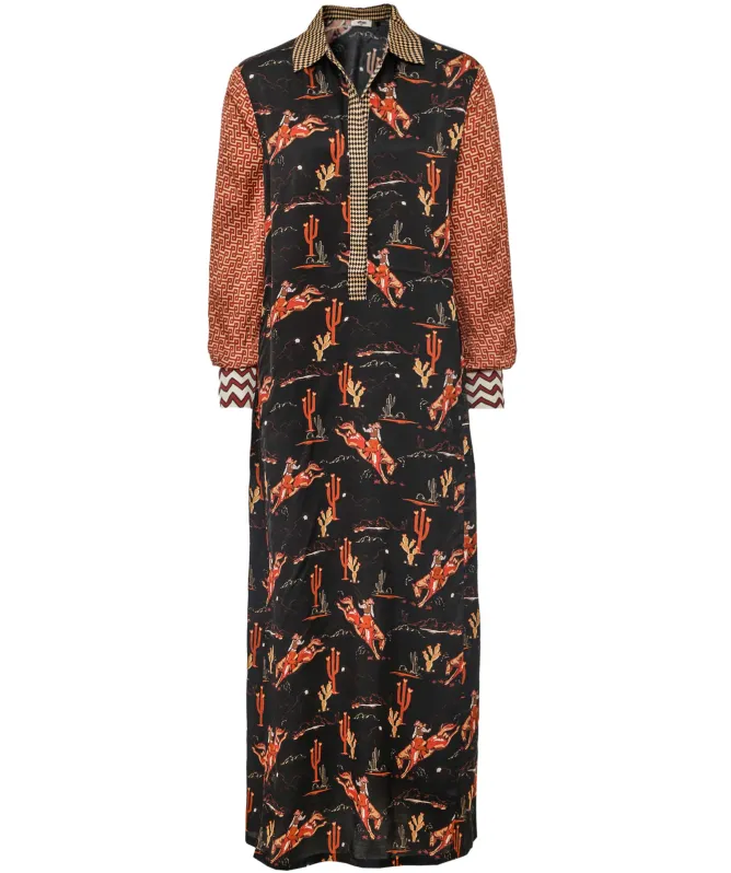 Me369 Kennedy Rodeo Placket Dress