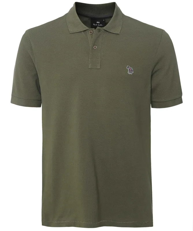 Paul Smith Short Sleeve Zebra Polo Shirt