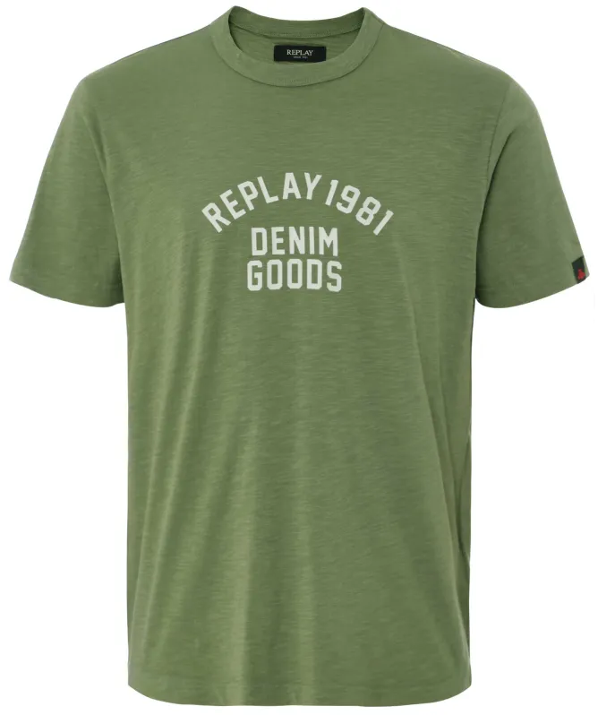Replay Military Logo T-Shirt