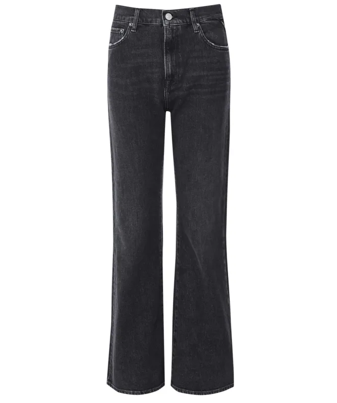 Replay Becka Mid Waist Flared Jeans