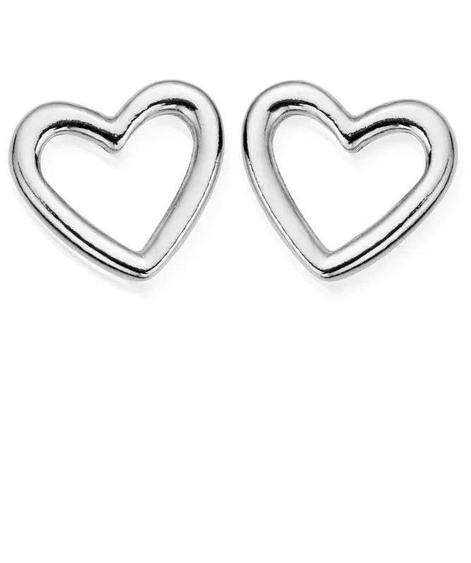 ChloBo Open Heart Stud Earrings