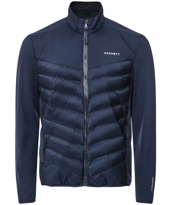 Hackett Quilted Zip Sweatshirt