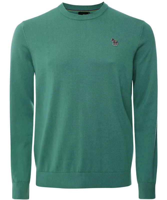 Paul Smith Crew Neck Zebra Jumper