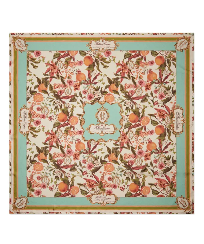 Holland Cooper The Orangery Silk Scarf