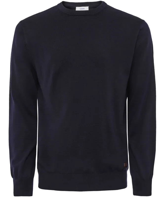 Eton Merino Crew Neck Jumper