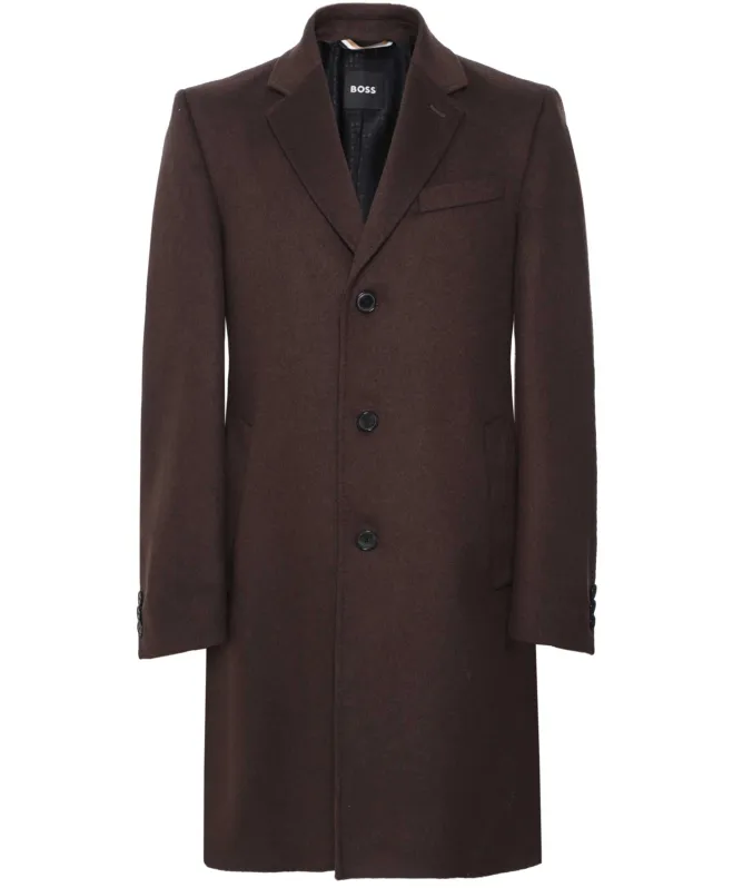 BOSS Wool Cashmere H-Hyde Coat