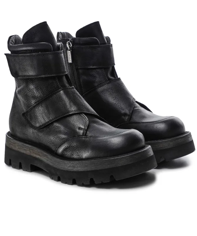 Lofina Twist Strap Boots