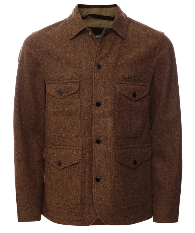 Replay Melton Wool Overshirt