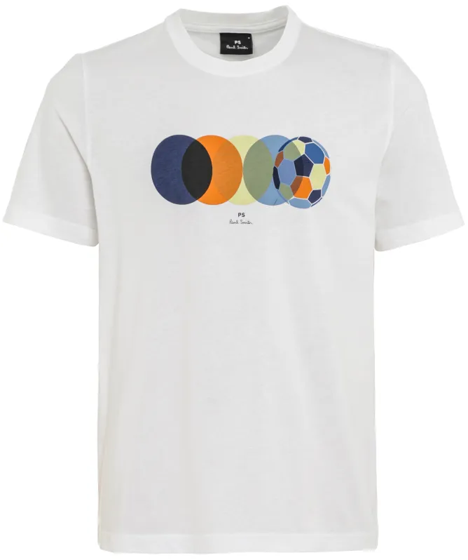 Paul Smith Football Circles Print T-Shirt