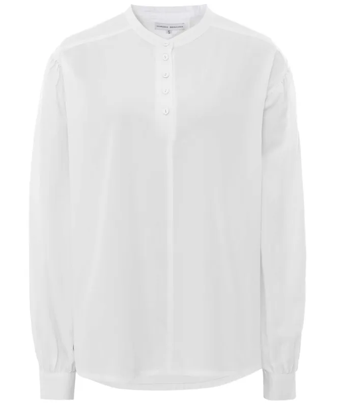 Lurdes Bergada Puff Sleeve Tencel Shirt