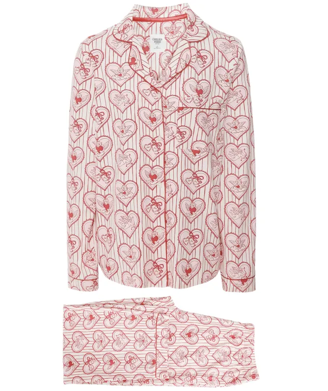 Chelsea Peers Cupid Heart Long Pajamas
