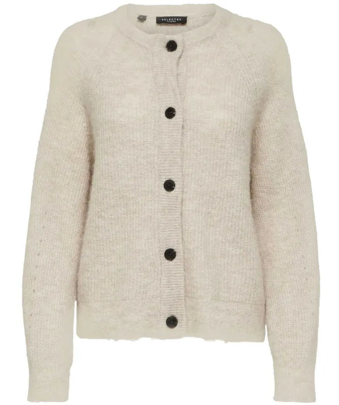 Selected Lulu Short Knit Cardigan