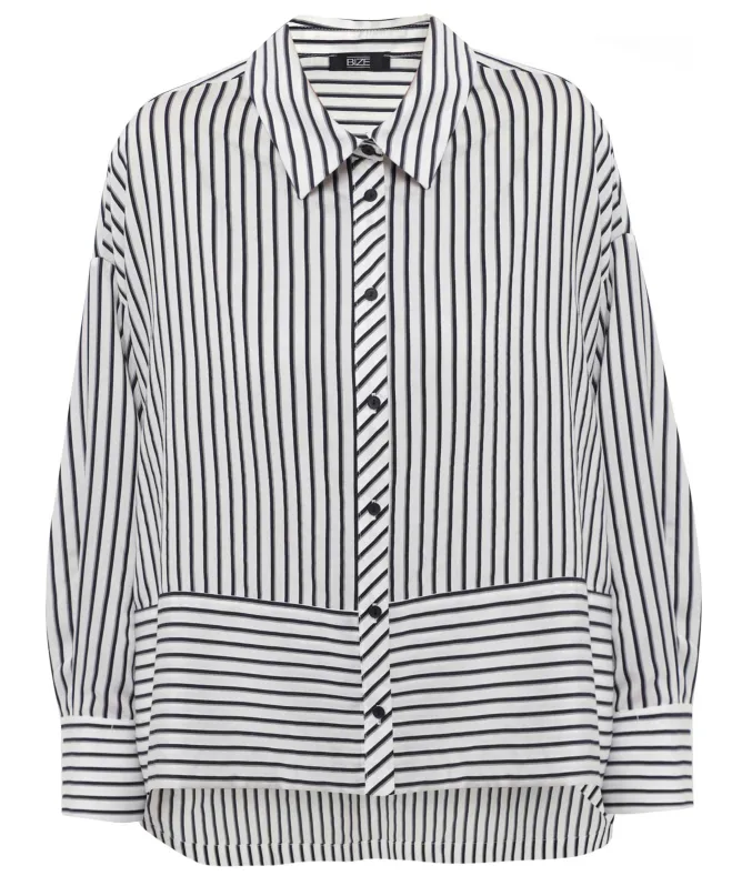 Bize Striped Long Sleeve Shirt