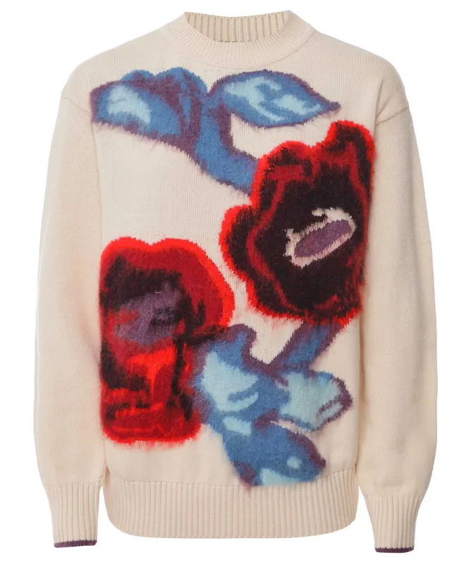 Paul Smith Floral Crew Neck Jumper