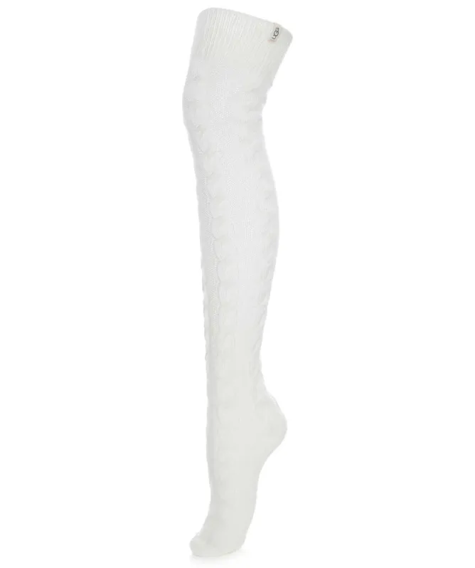 UGG Zanika Thigh High Cable Socks