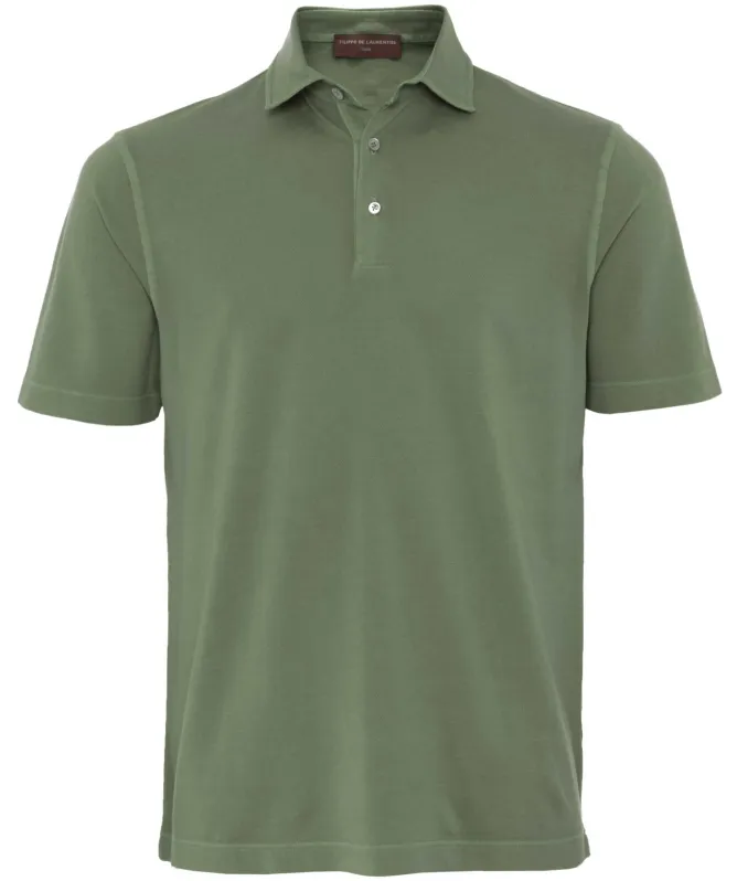 Filippo De Laurentiis Piqué Polo Shirt