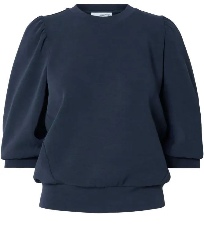 Selected Tenny Puff Sleeve Sweatshirt