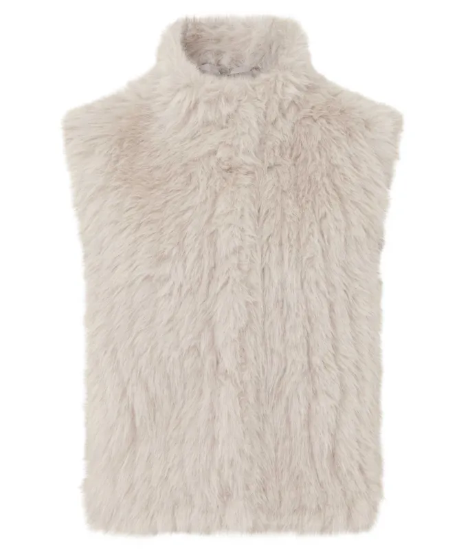 Rino and Pelle Dava Faux Fur Gilet