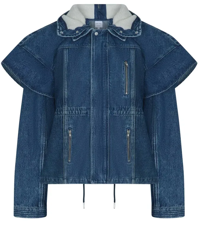 Seventy + Mochi Finn Denim Two Tone Jacket