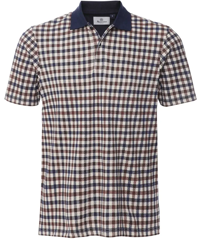 Aquascutum Club Check Polo Shirt