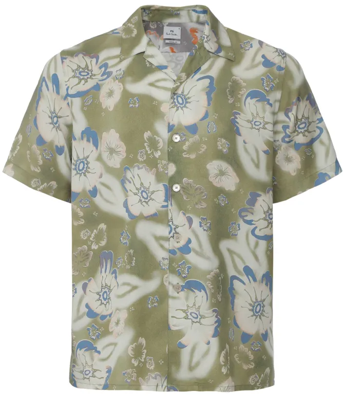 Paul Smith Casual Fit Floral Shirt