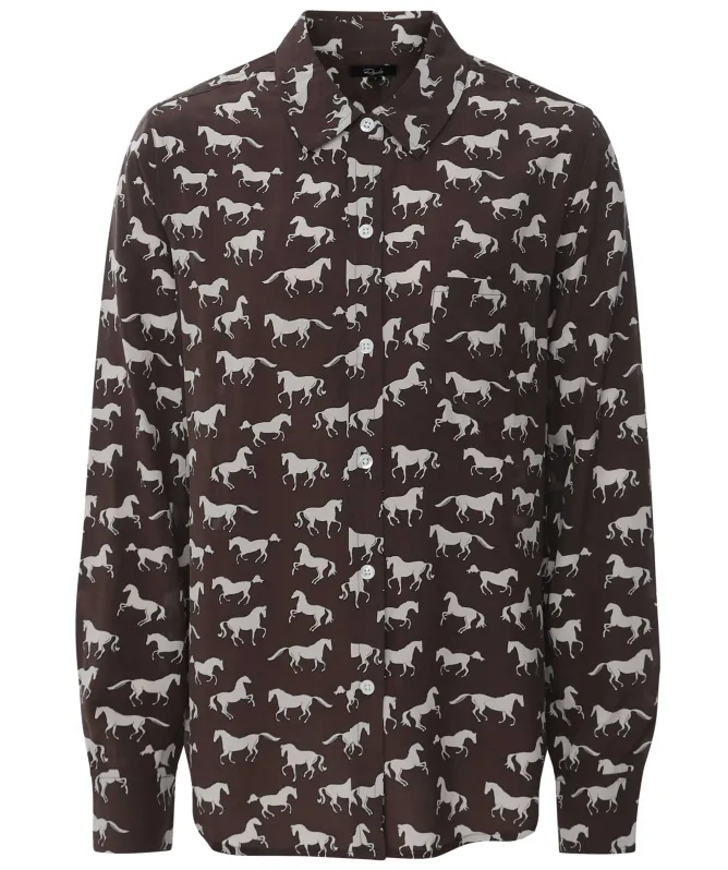 Rails Kate Horse Print Shirt