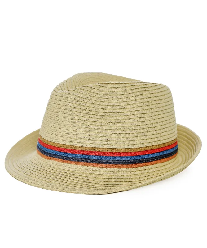 Paul Smith Art Stripe Trilby Hat
