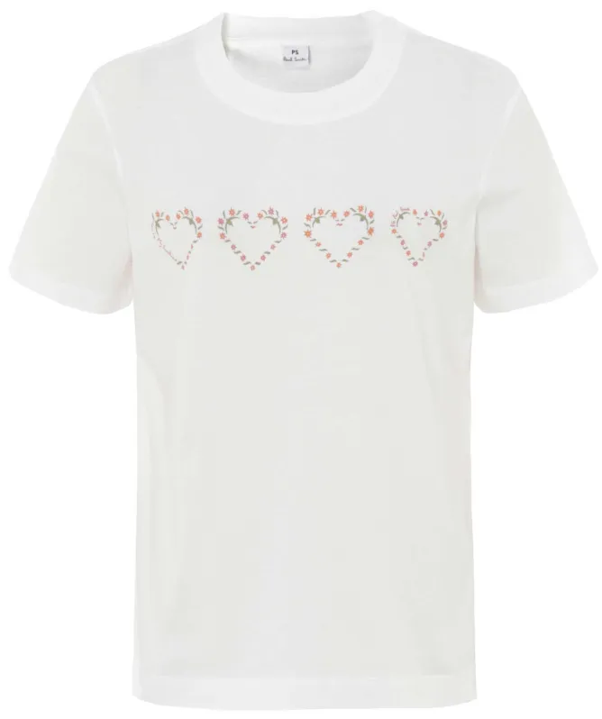 Paul Smith Floral Heart Tee