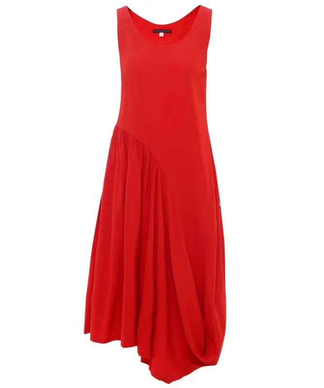 Lurdes Bergada Draped Midi Dress
