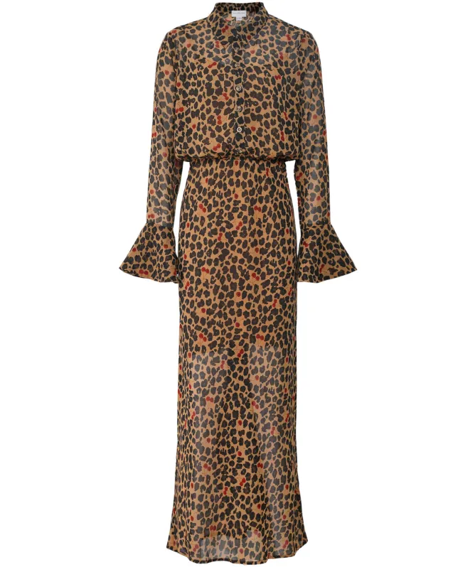 Never Fully Dressed Cherry Leopard Mia Dress