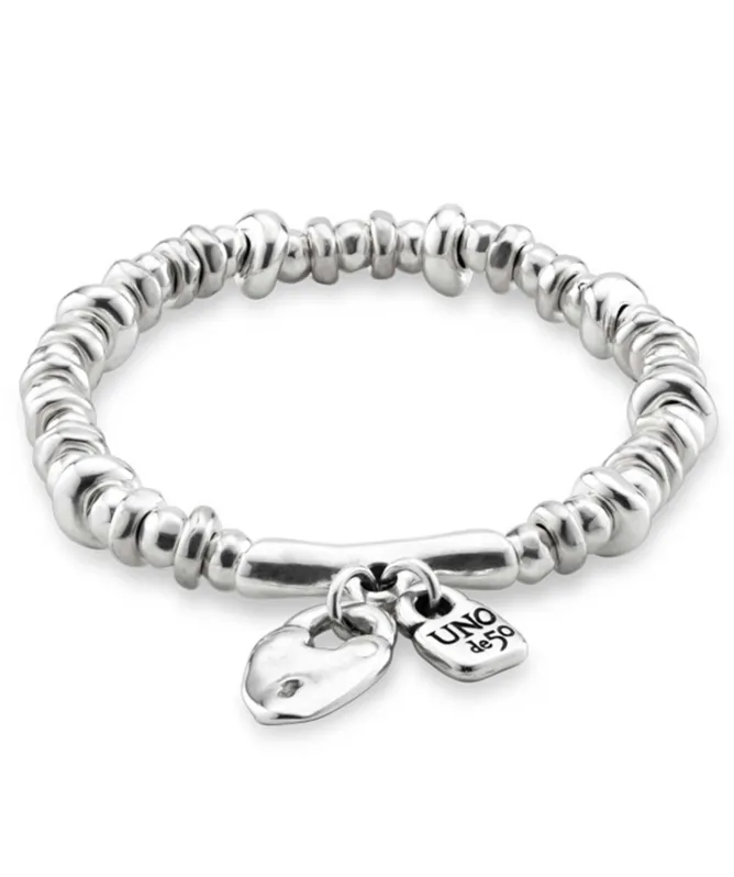 UNOde50 Encandado Heart Padlock Bracelet